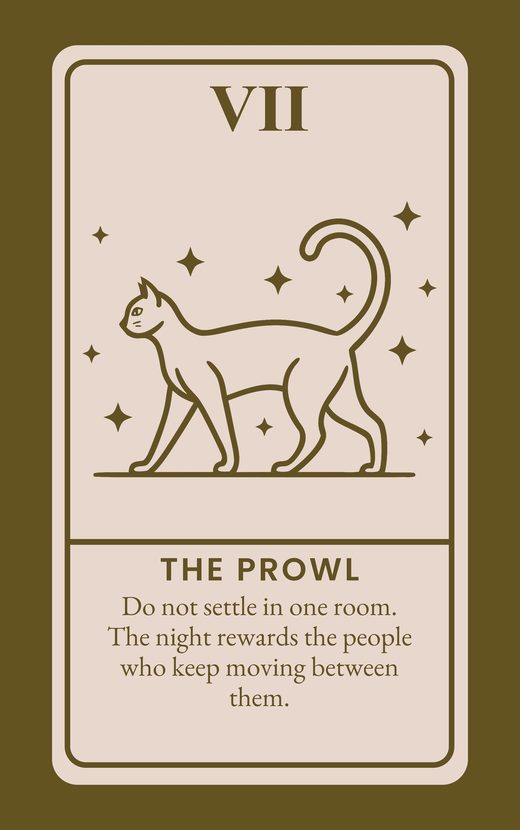 VII, The Prowl, from the FrightCrawl deck